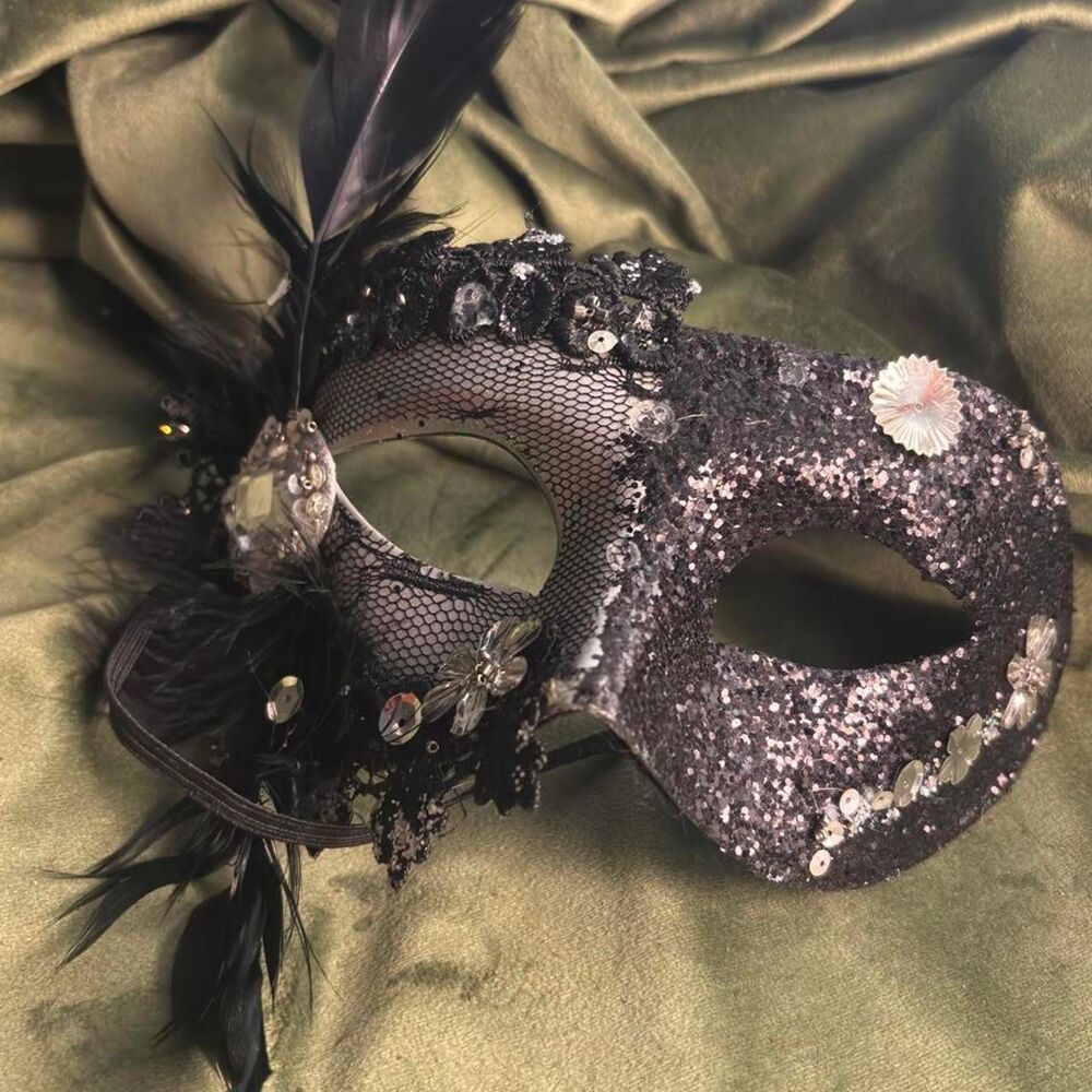Unbranded Black and Silver Face-masks